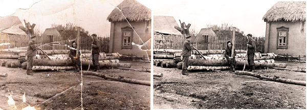 Photo Retouching 2, #пример реставрации фотографий